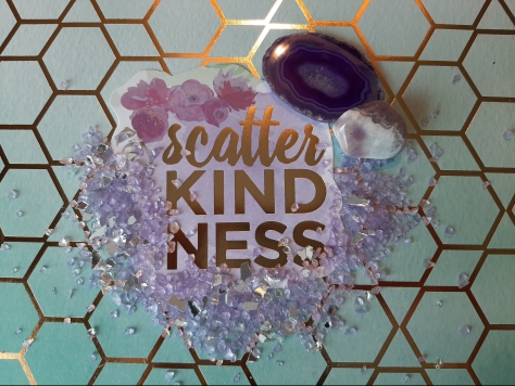 Scatter kindness scrapbook image